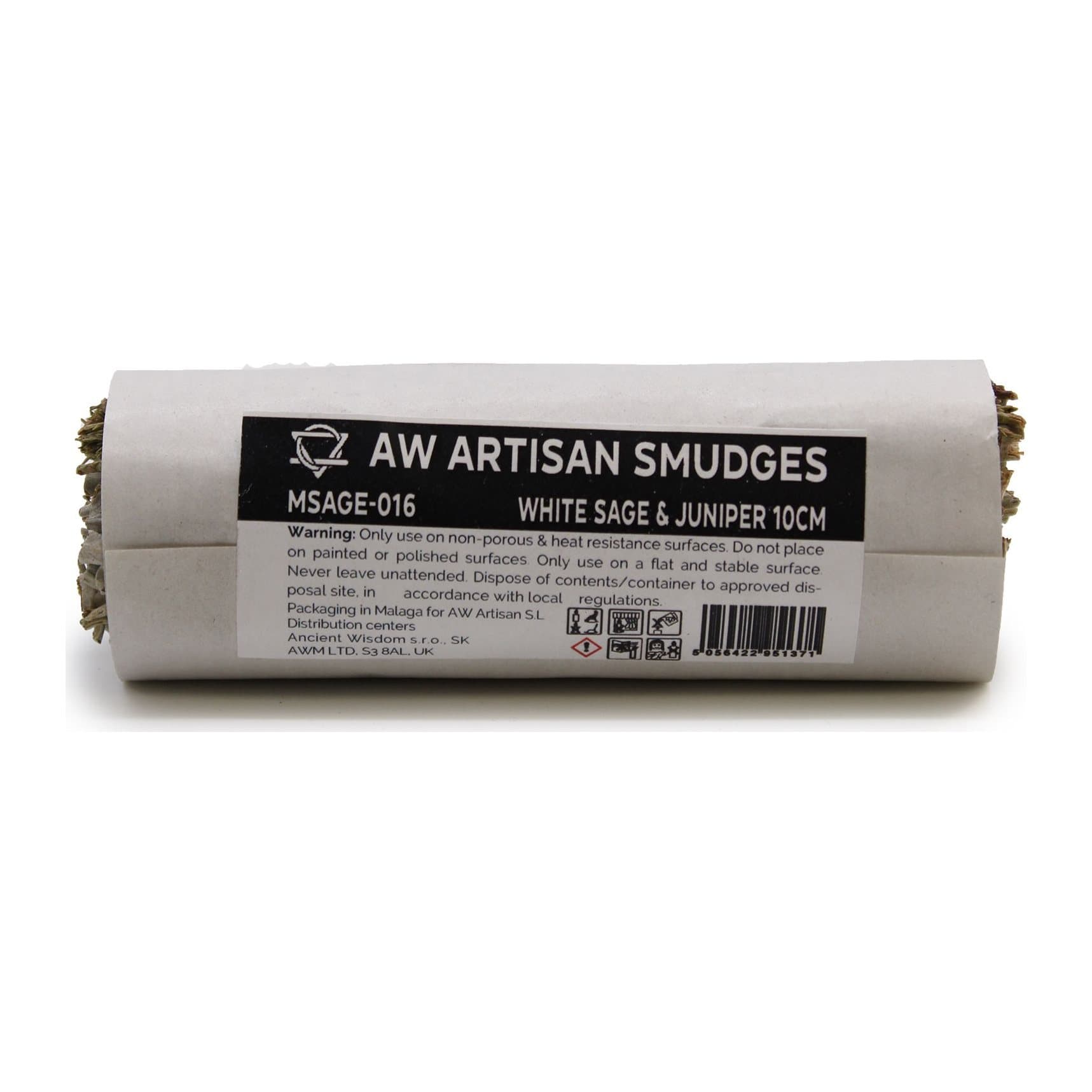 White sage and juniper smudge stick