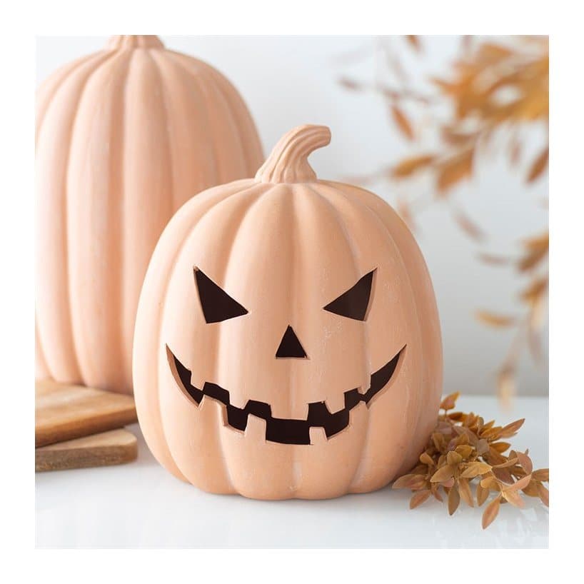 Terracotta pumpkin ornament decoration