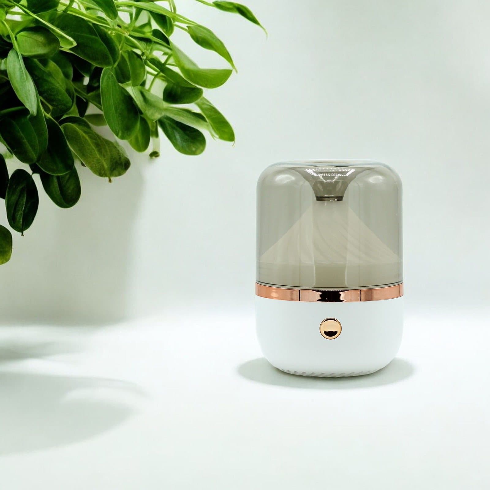 White and bronze aroma diffuser