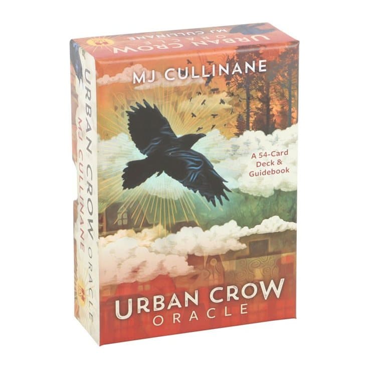 Urban Crow Oracle Cards 54-card deck in its picture box