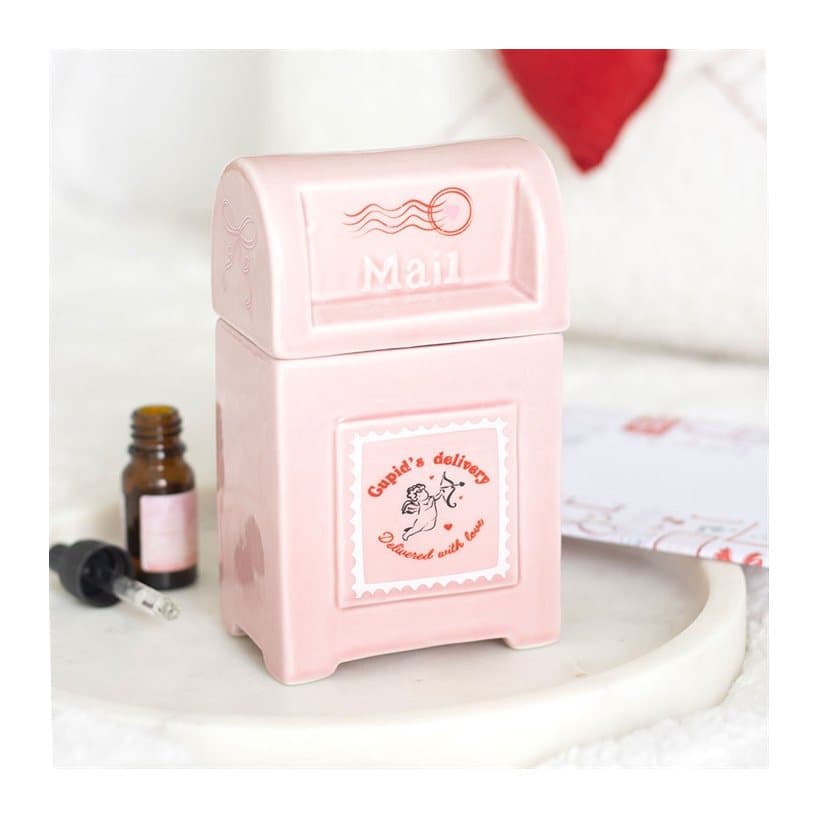 Valentine postbox oil burner