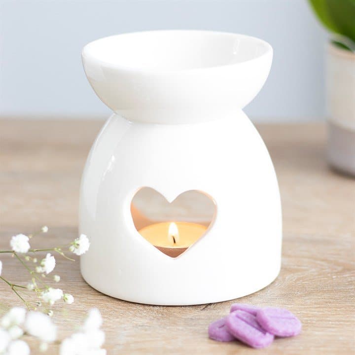 White heart oil burner