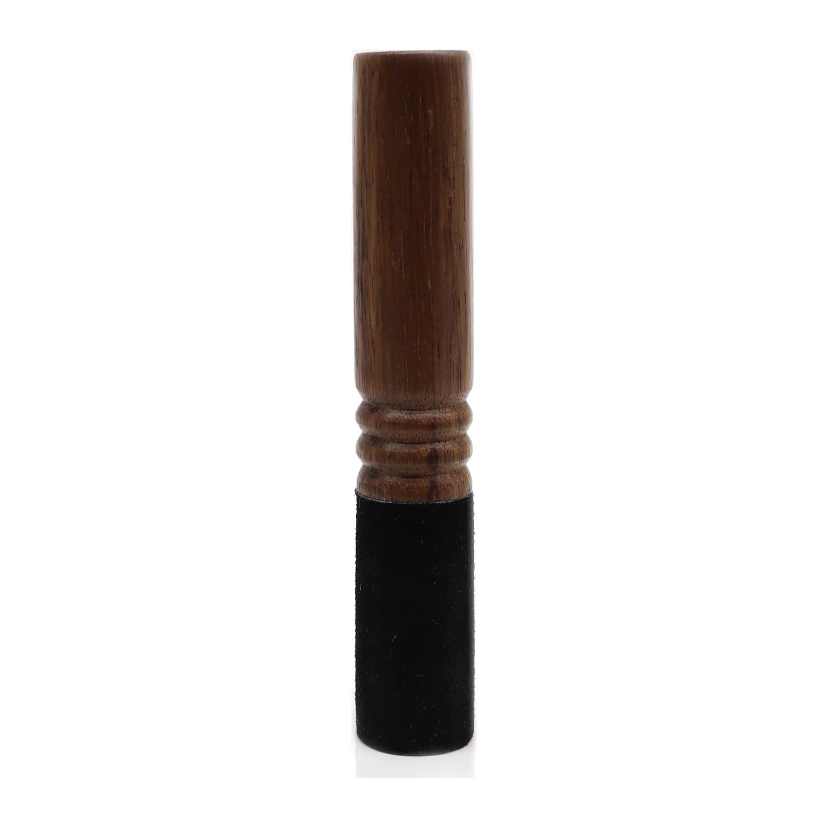 Pack of two classic wooden sticks for singing bowls and gongs