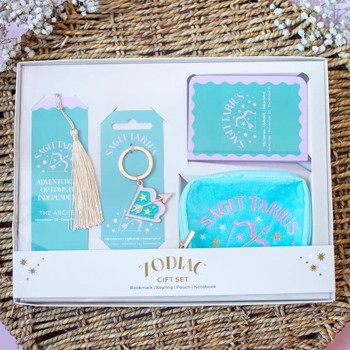 Zodiac Zest star sign gift set in its box