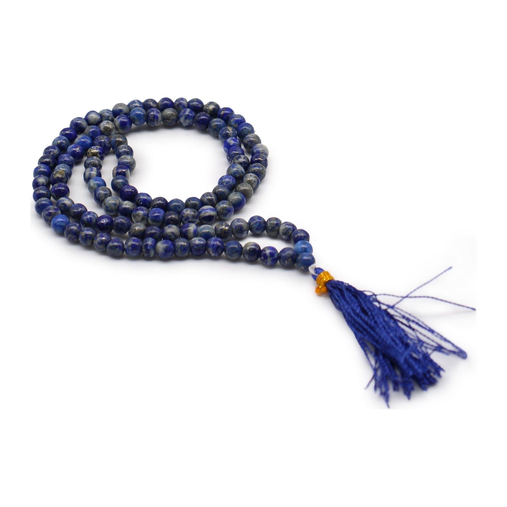 Gemstone mala with 108 beads for japa