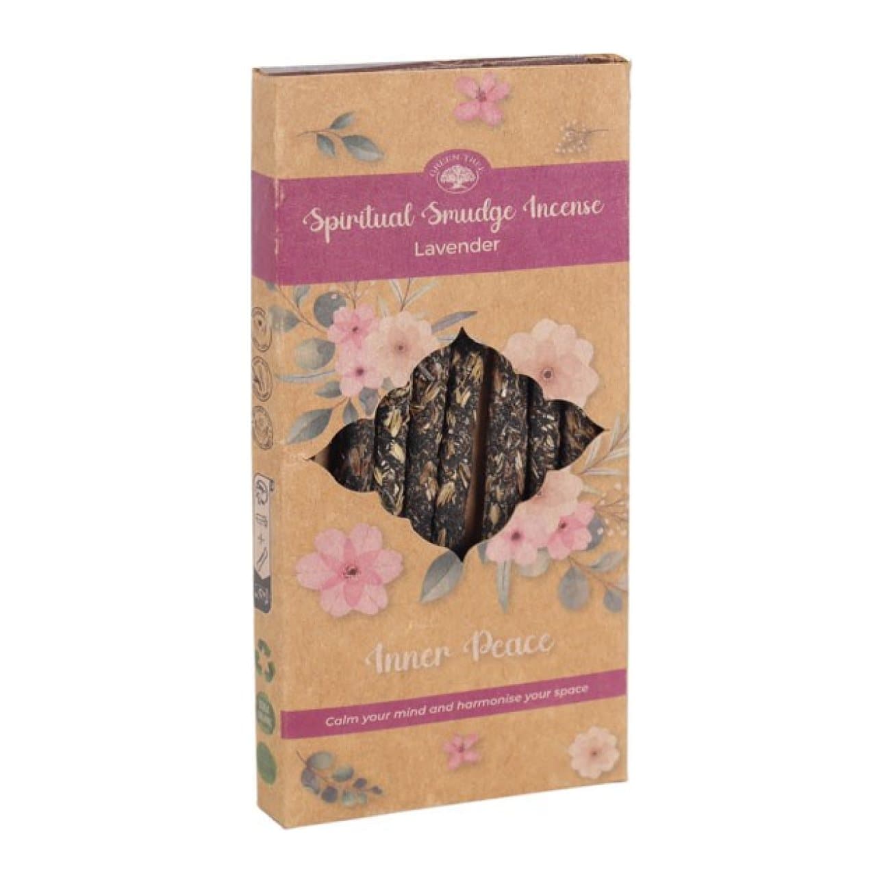Display set of lavender incense sticks in 12 packs