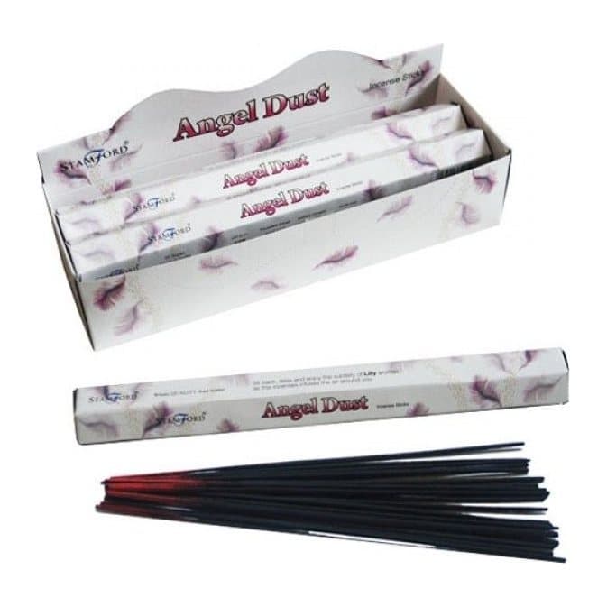 Angel Dust hexagonal incense sticks, pack of 2