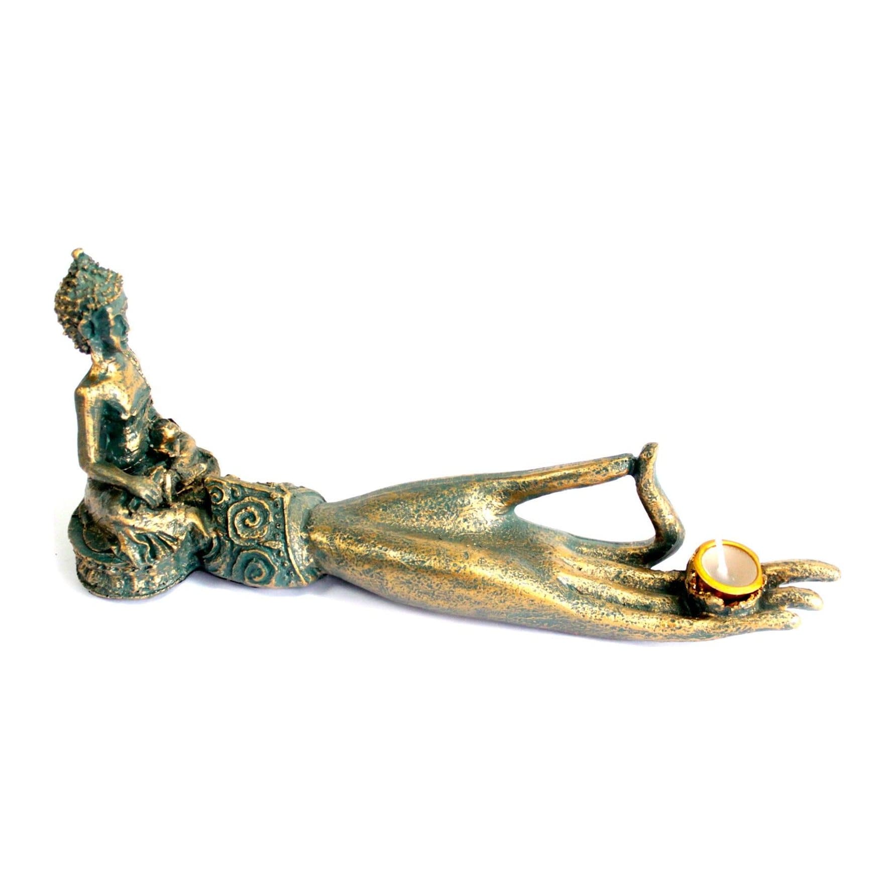 Resin Antique Buddha hand incense burner