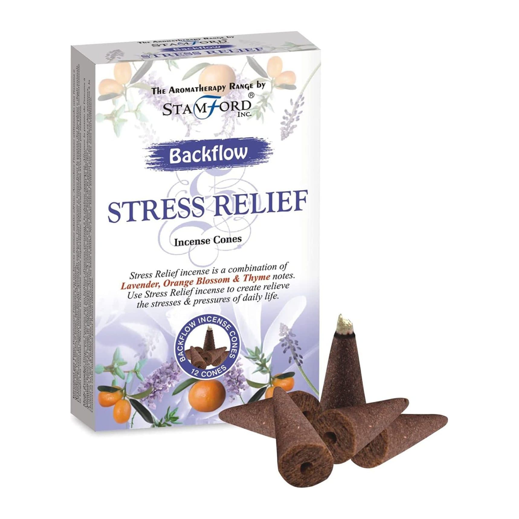 Box of backflow incense cones