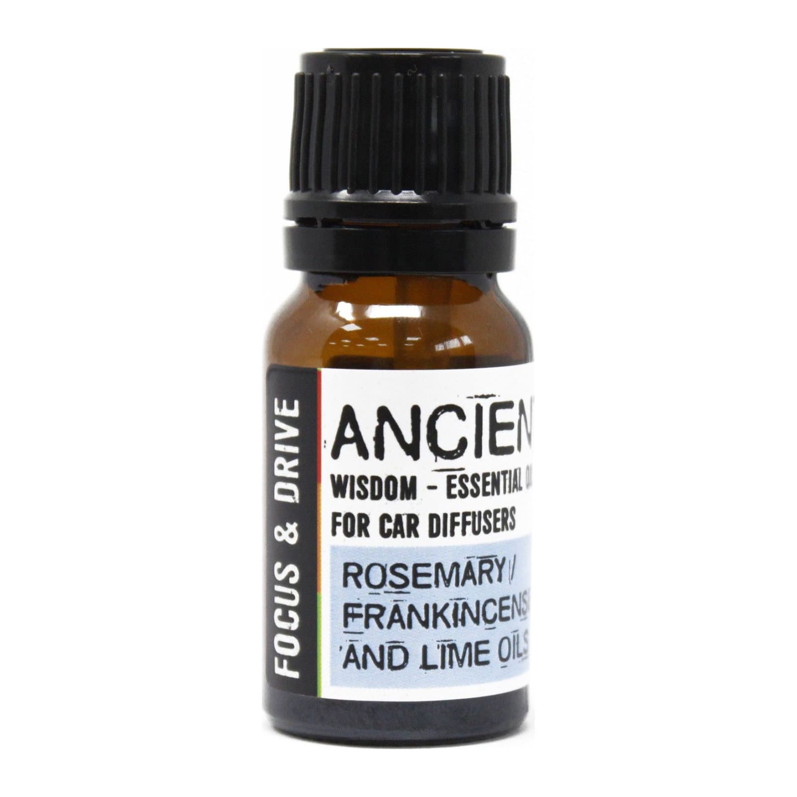 Amber aromatherapy car blend essential oil bottles with dropper caps