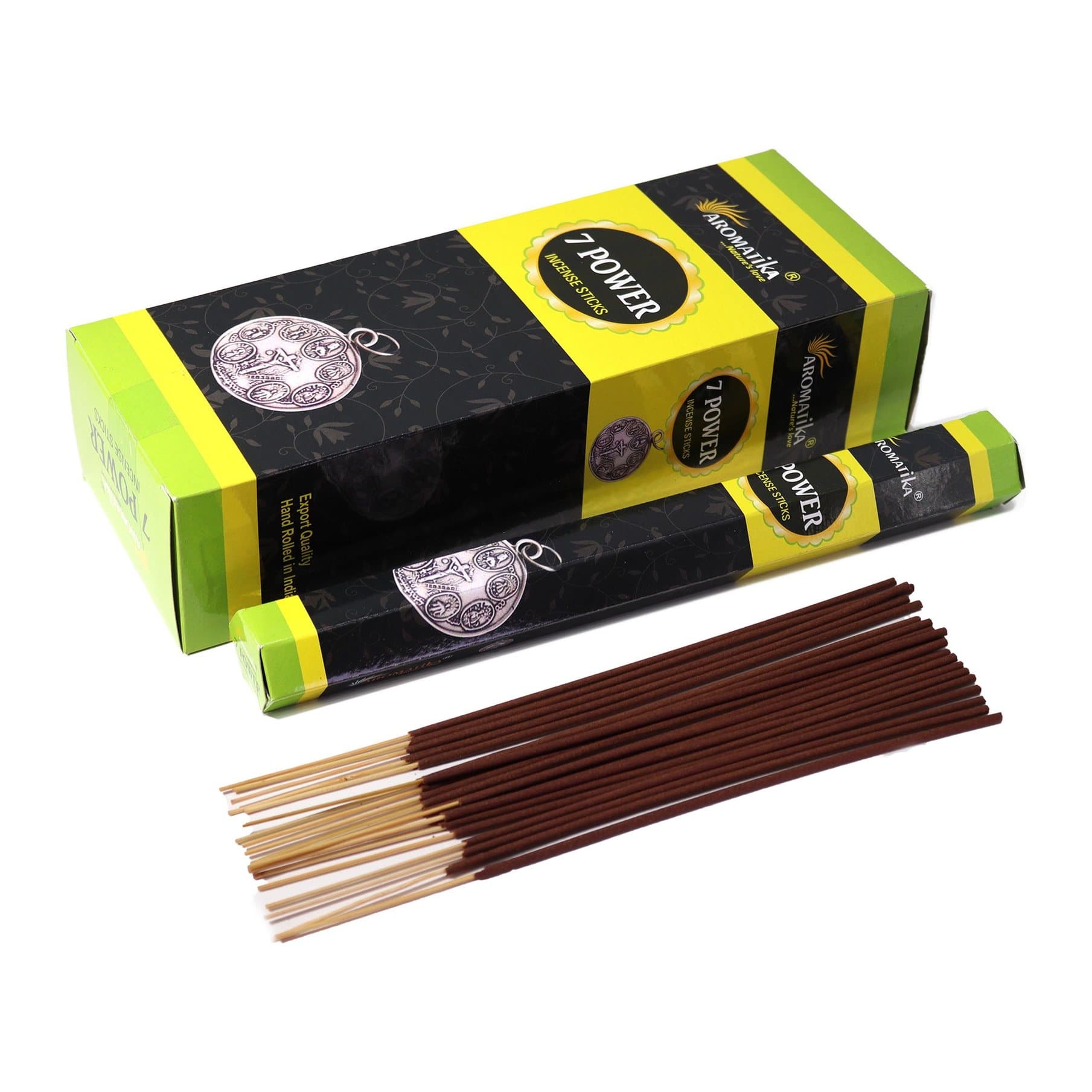 Aromatika Charcoal-Free Hex Incense Sticks, 7 Powers, pack of 2