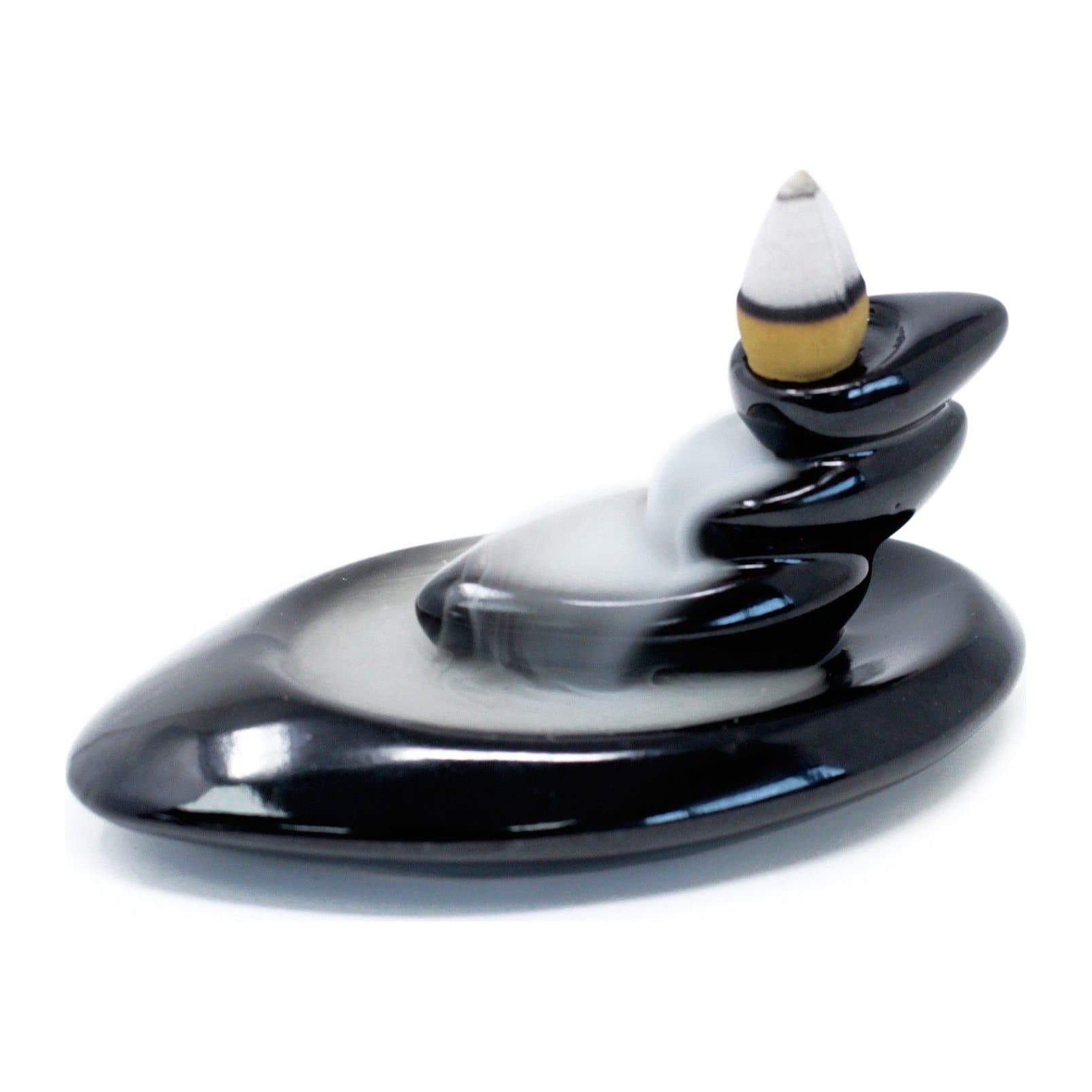 Ceramic Small Pebbles backflow incense burner