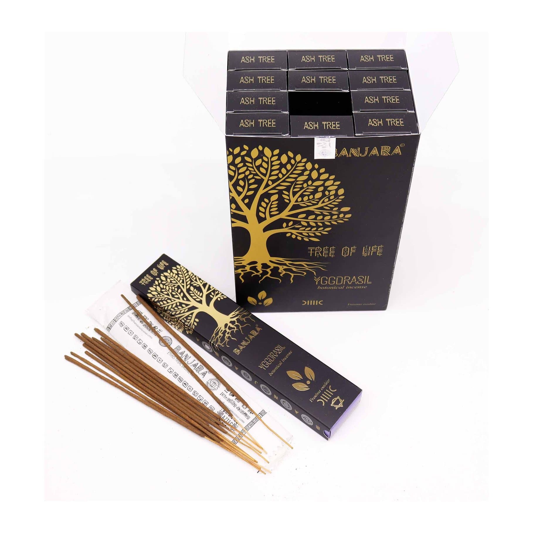 Yggdrasil Tree incense, a pack of 2 15 g incense packs