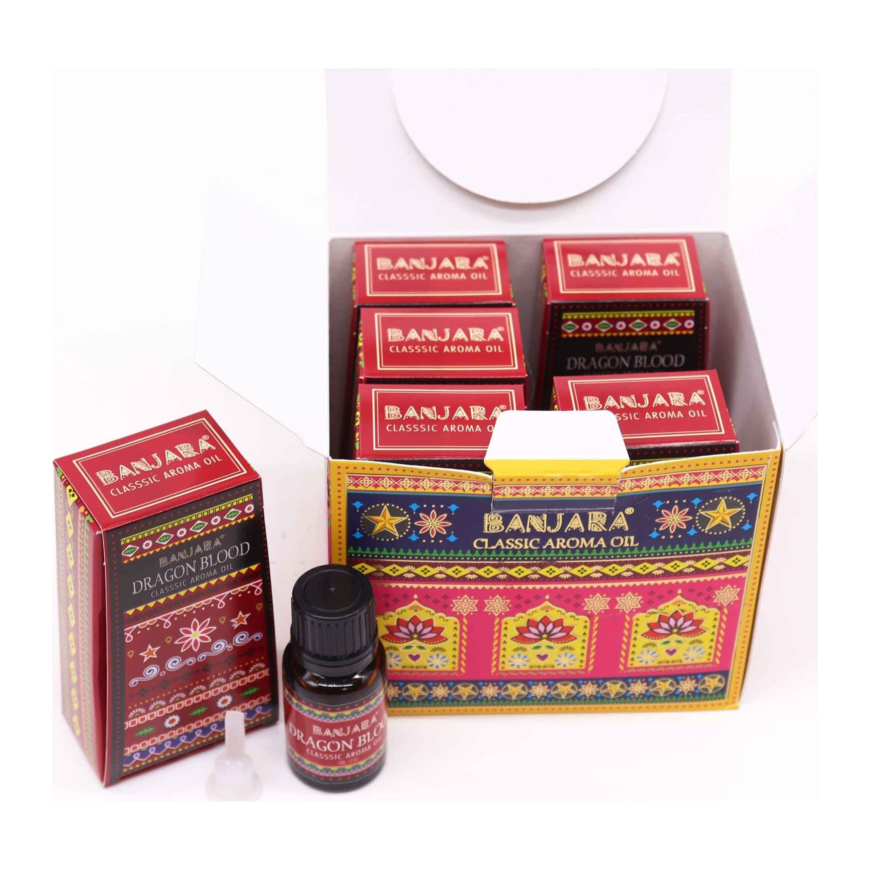 Dragon's Blood fragrance oil, pack of 3, 10 ml each
