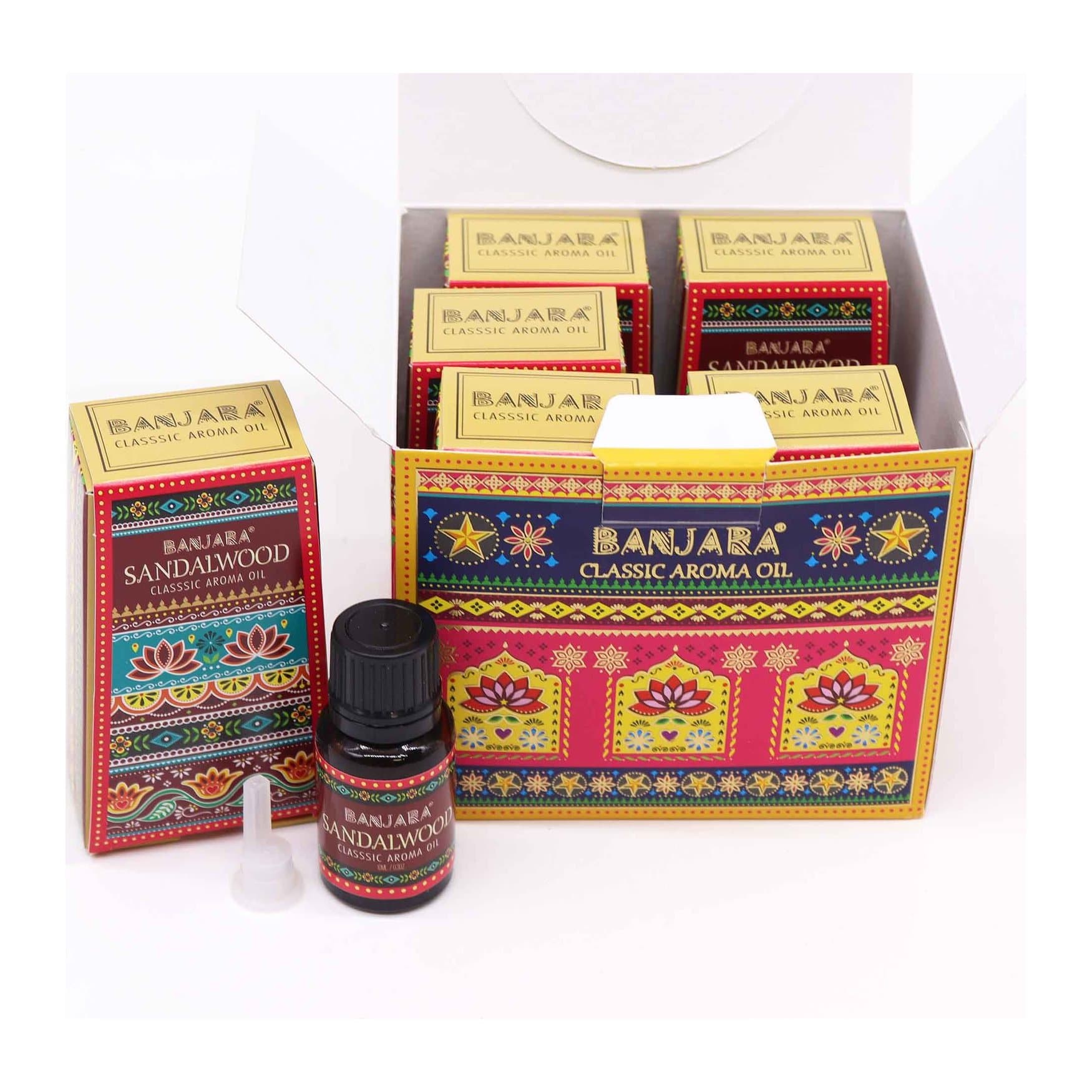 Banjara sandalwood fragrance oil, pack of three