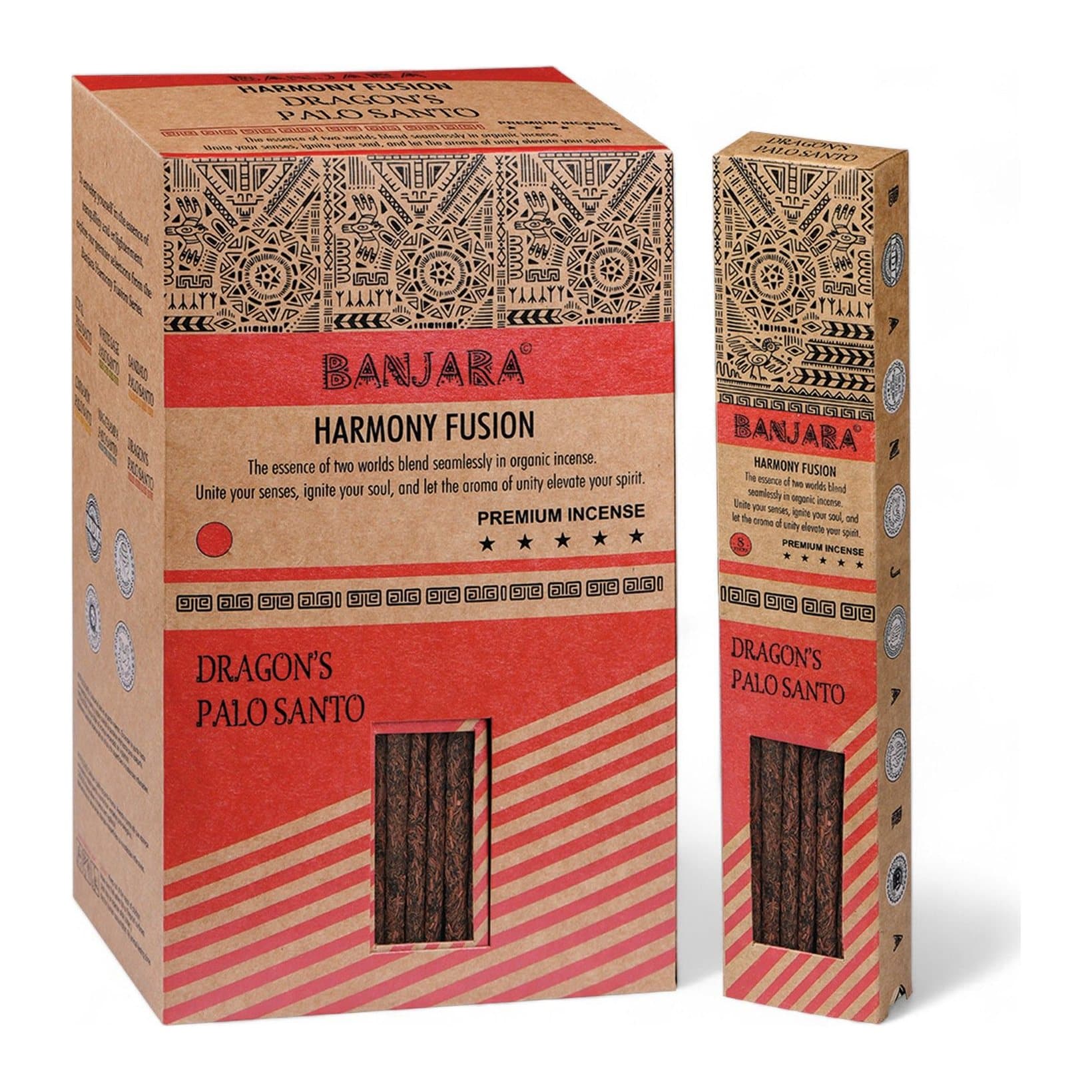 Pack of 2 Dragon's Blood palo santo smudge sticks