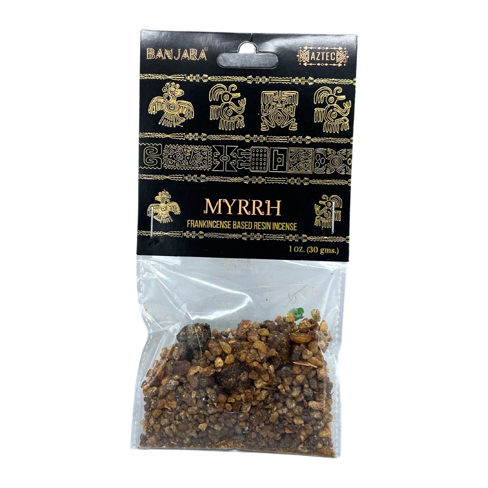 Pack of 2 Banjara Tree Resin myrrh incense pieces