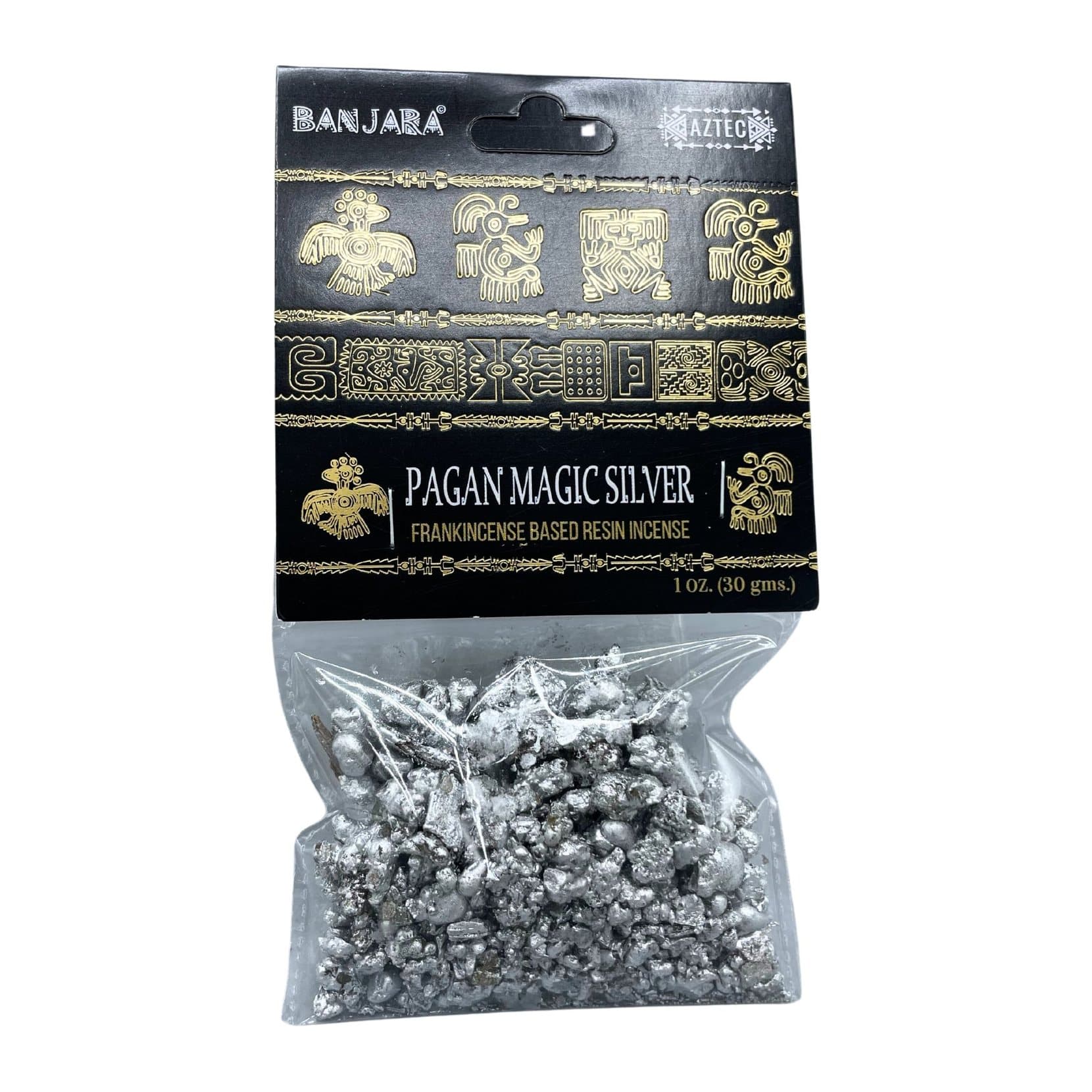 Banjara Tree Resin Pagan Magic Silver, pack of 2 handcrafted tree resin pieces