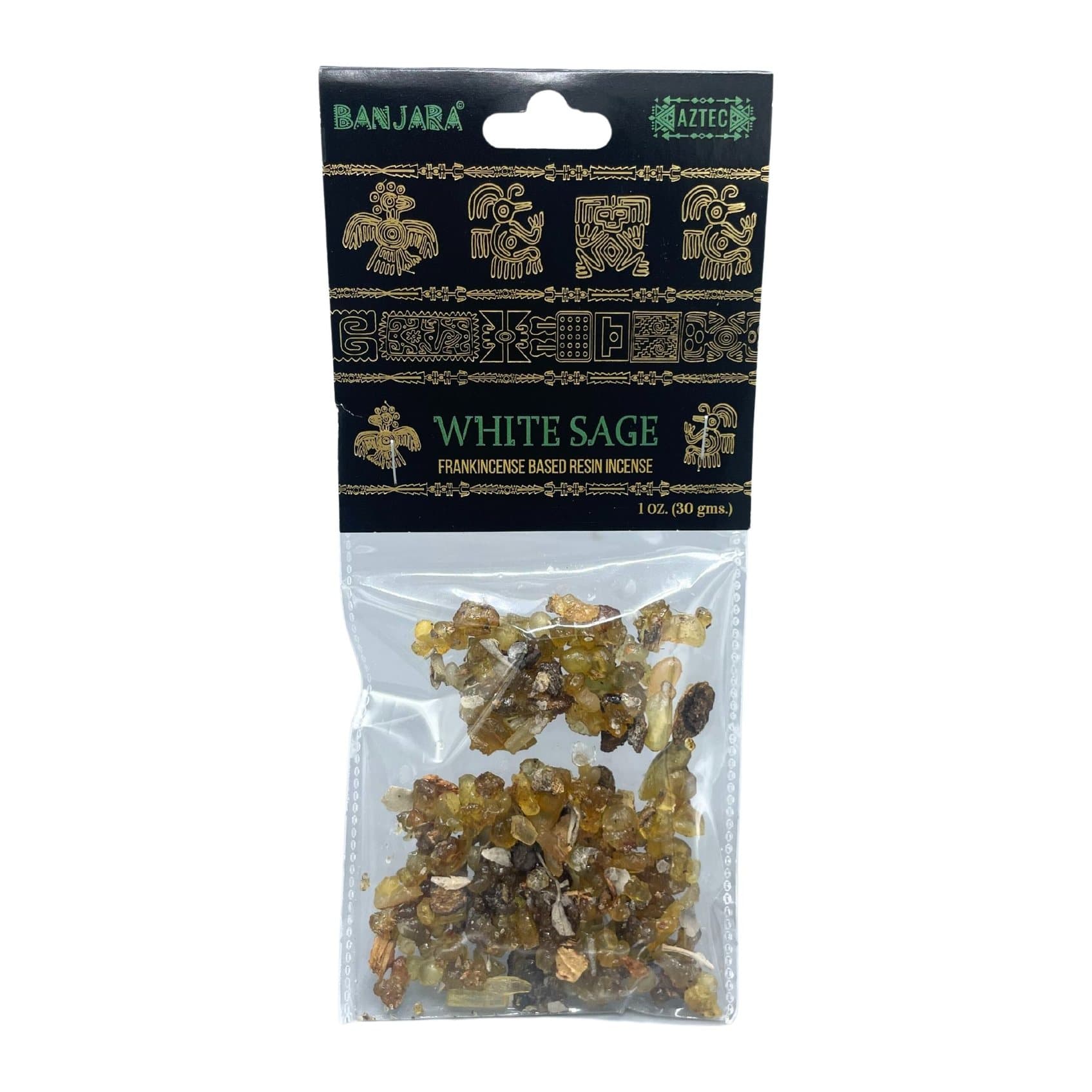 White sage tree resin incense, pack of 2