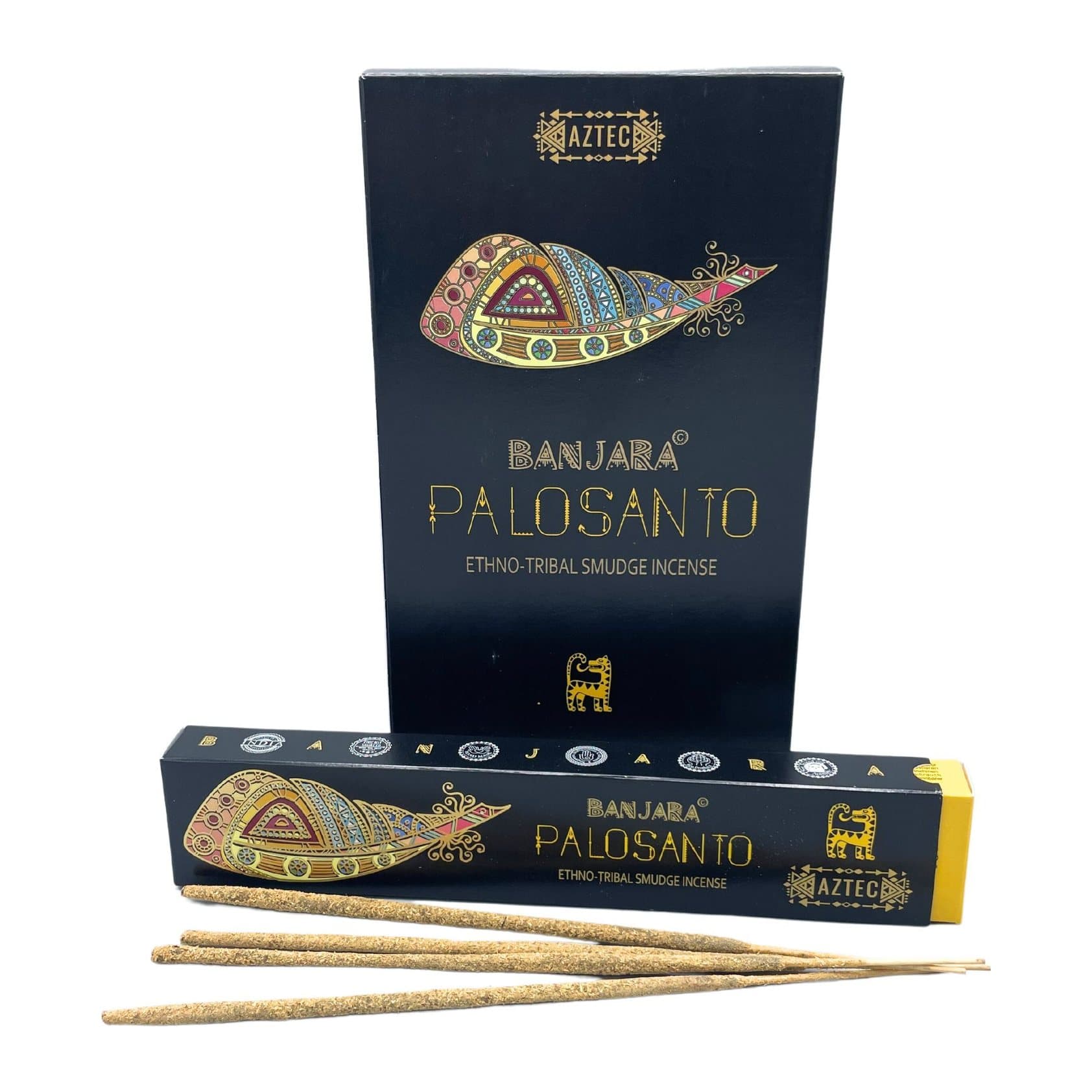 Palo Santo smudge incense sticks in a pack of 2 boxes