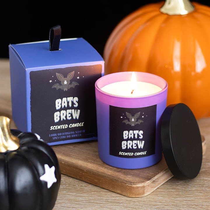 Bat's Brew clove and tobacco candle