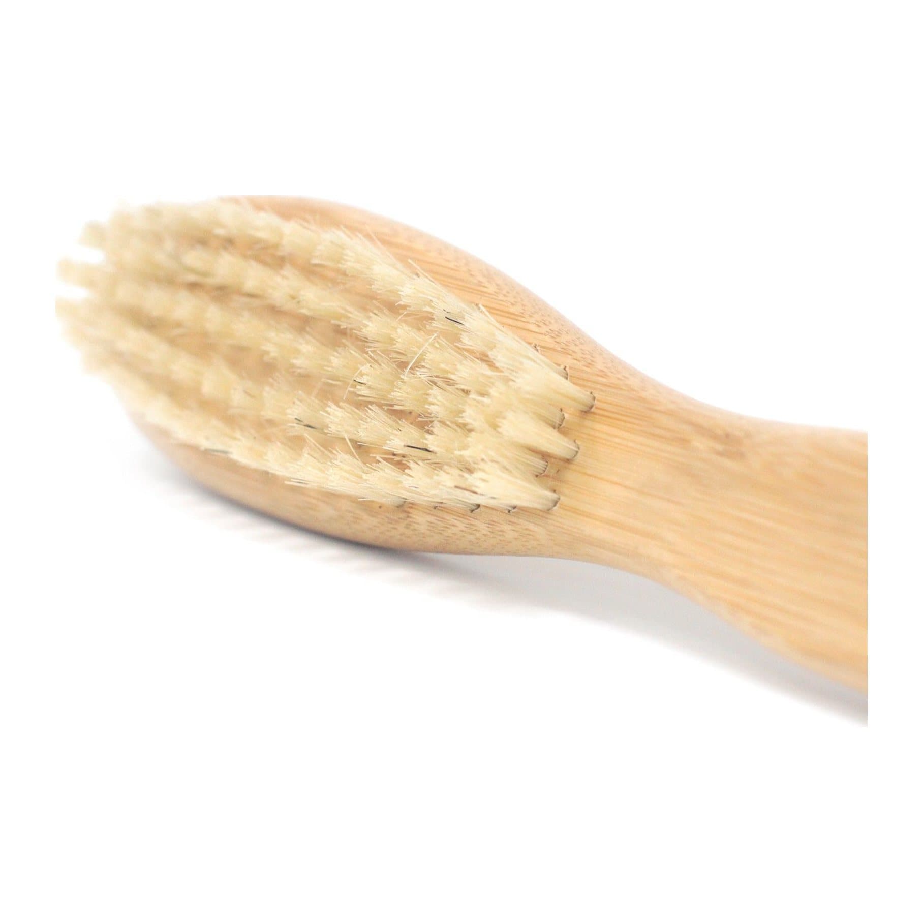 Bamboo beard brush with natural boar bristles
