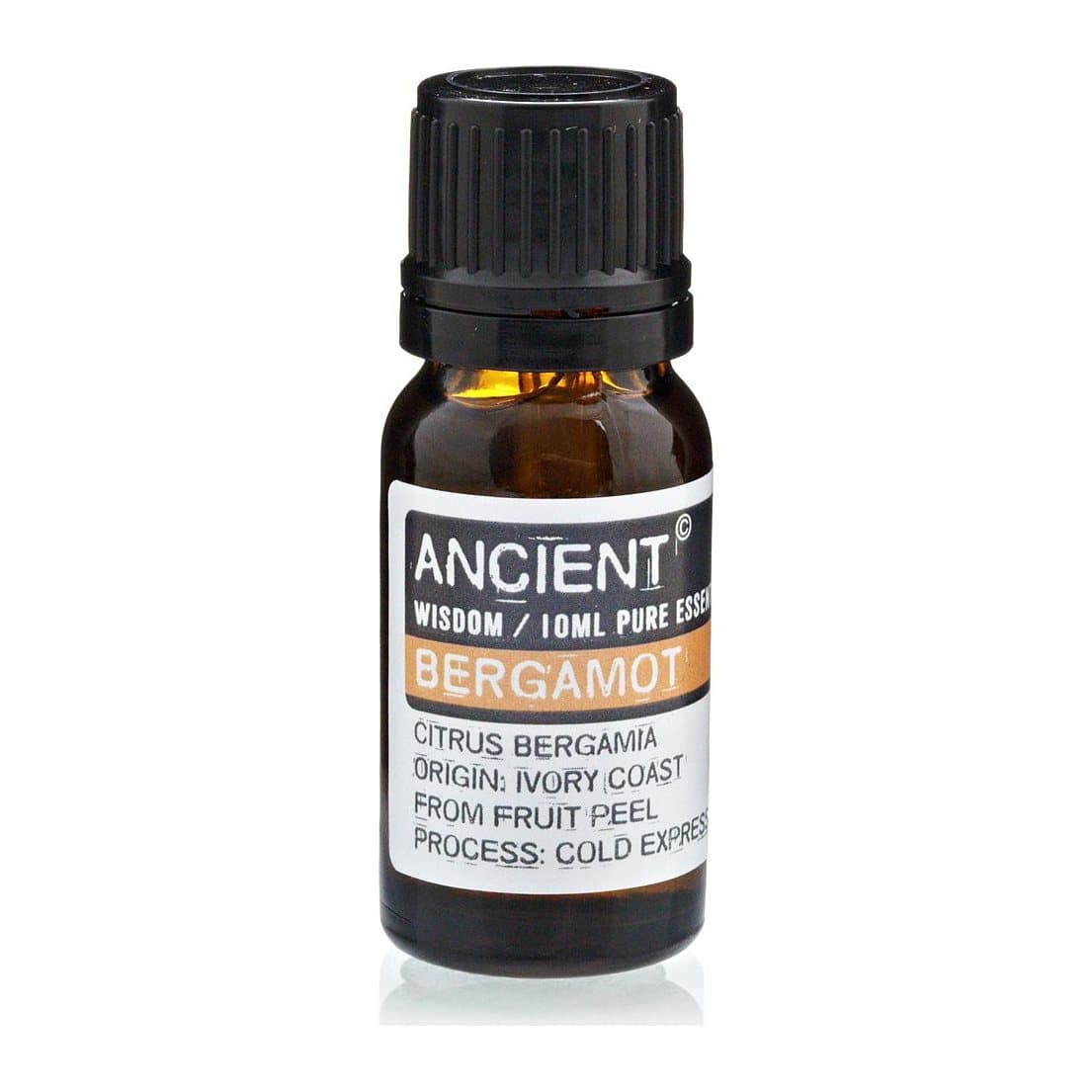 Bergamot (FCF) essential oil, 10 ml, pack of 2