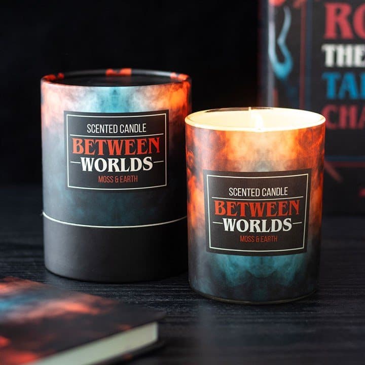 Between Worlds moss and earth candle
