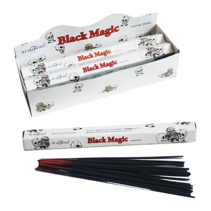 Two packs of hexagonal incense sticks