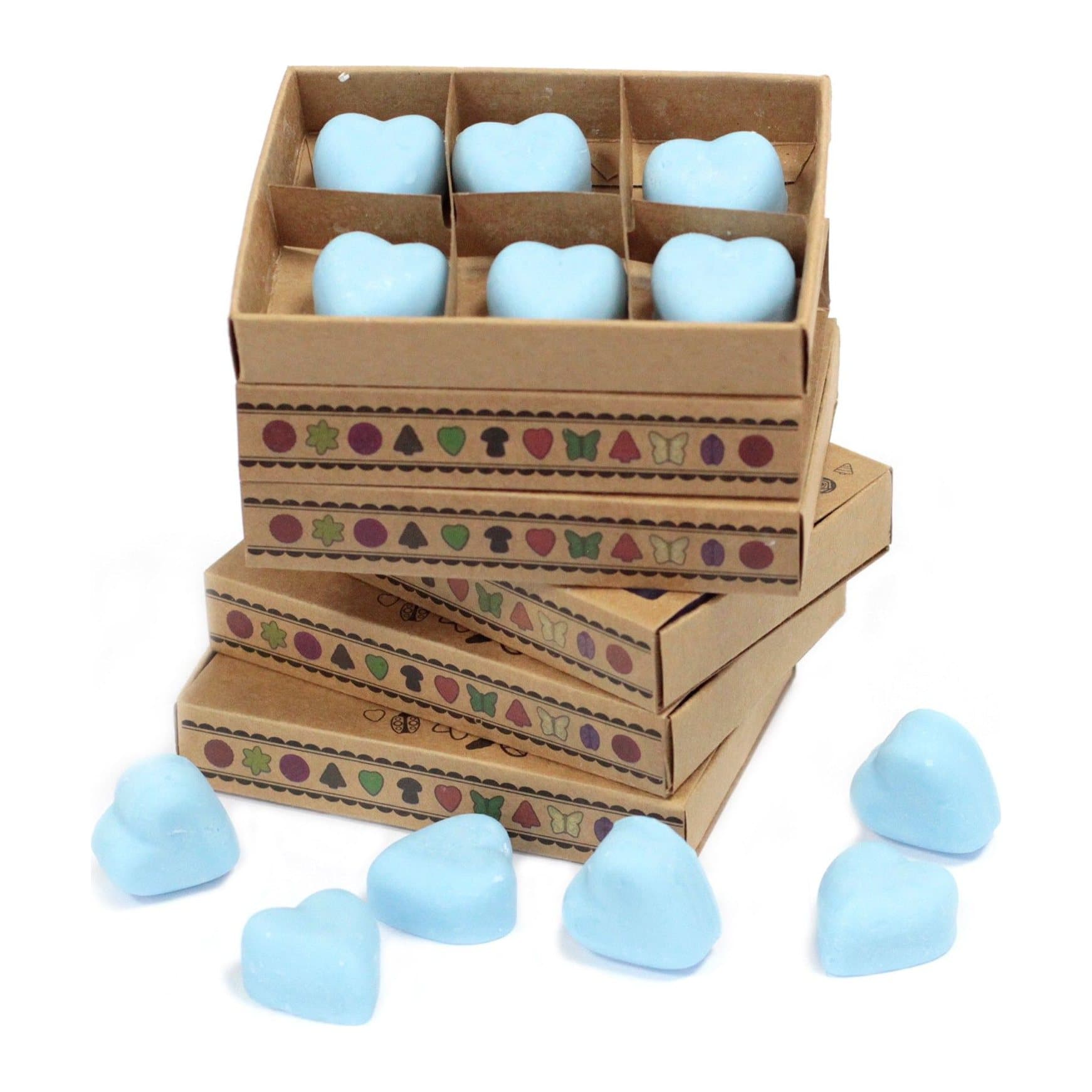 Matchbox of six Dewberry soy wax melts
