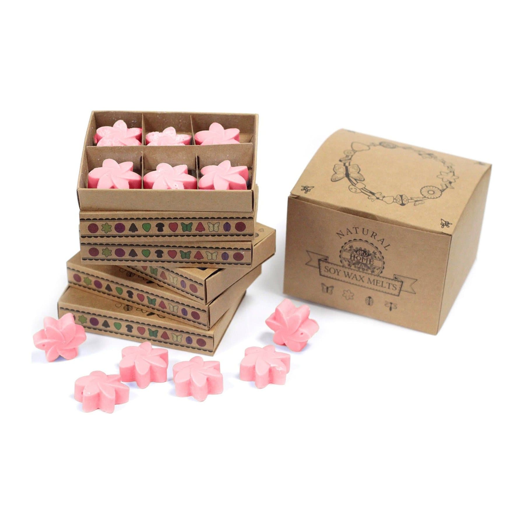 Matchbox of six Japanese Magnolia soy wax melts