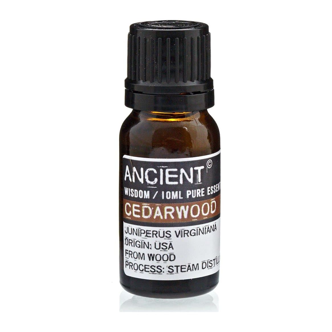 Pack of two 10 ml cedarwood Virginian essential oils
