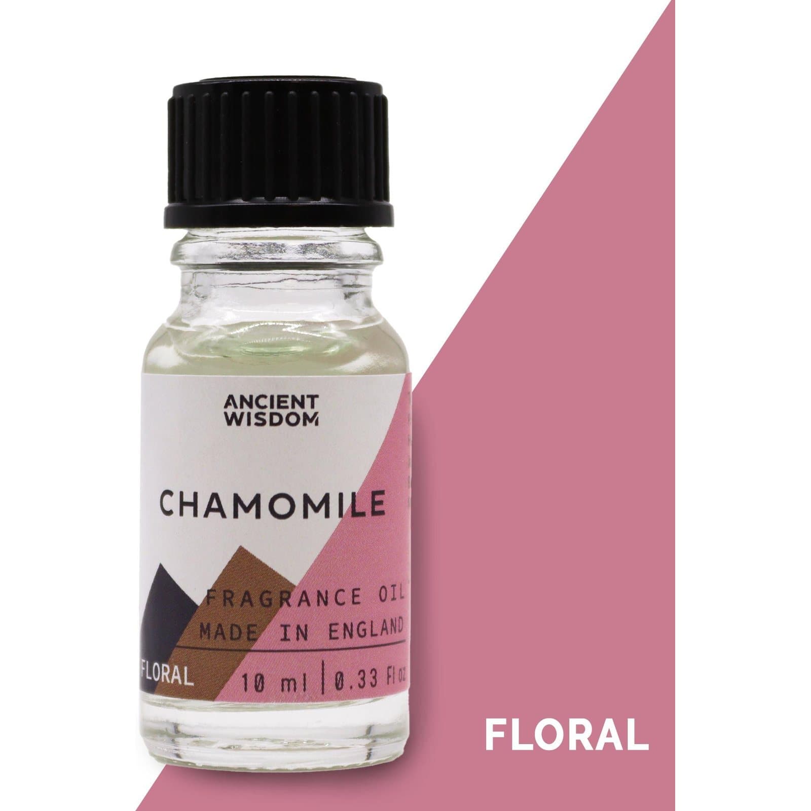 Chamomile fragrance oil, pack of 2, 10 ml each
