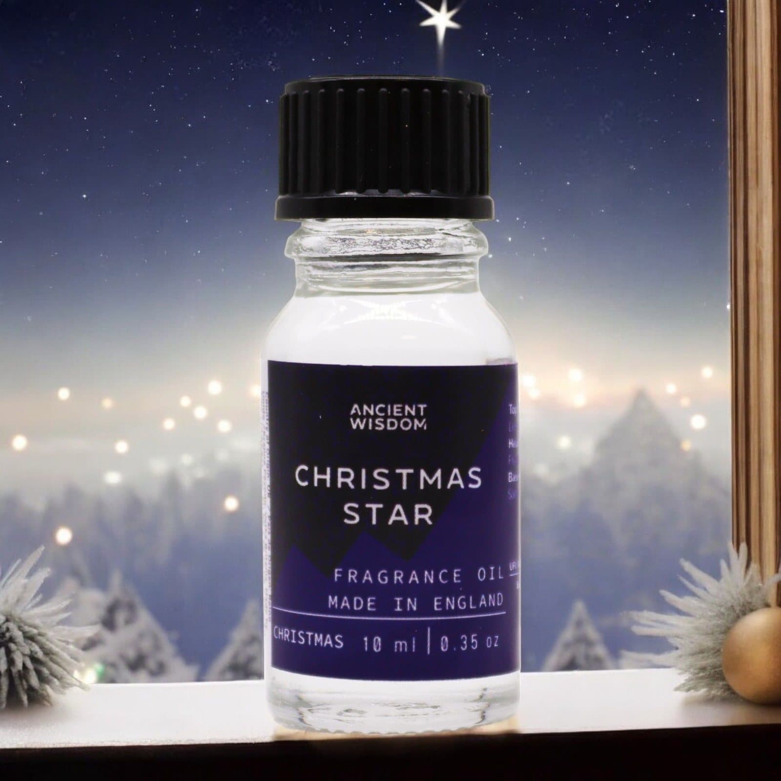 Christmas Star fragrance oil, pack of 2