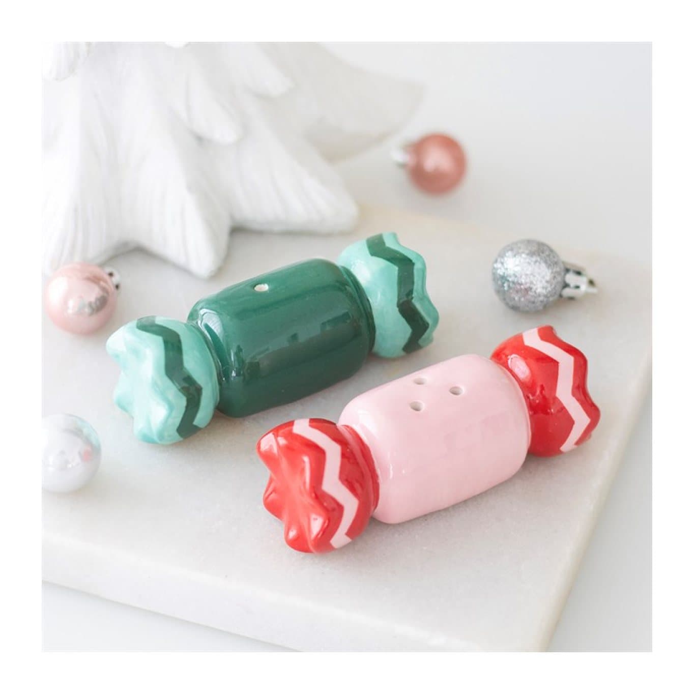 Christmas sweets salt and pepper shakers