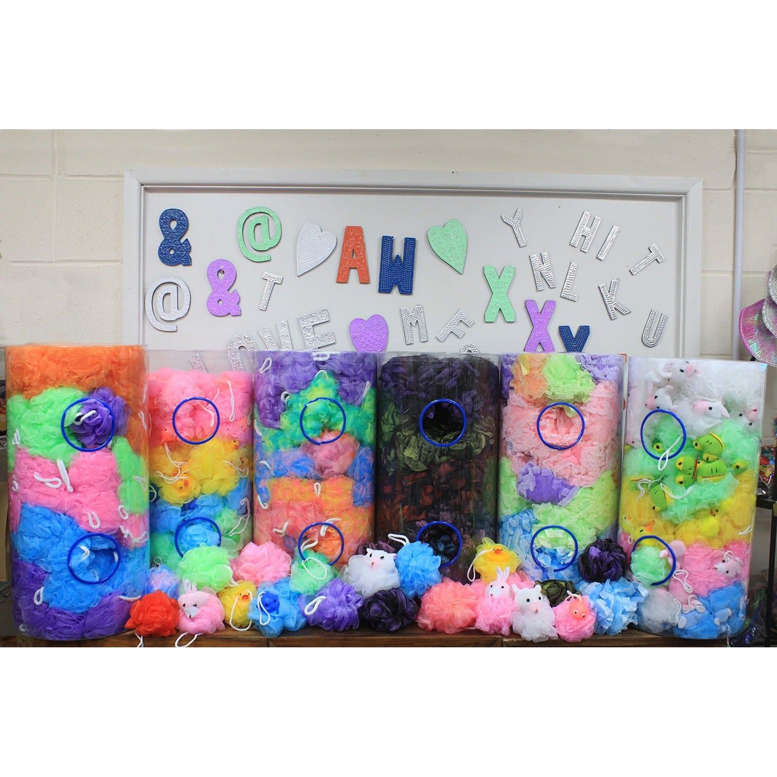Pack of 5 classic scrunchies in assorted colours
