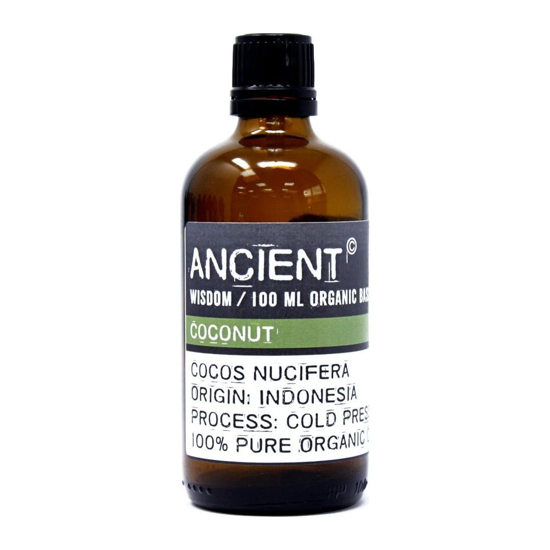 Coconut organic base oil, pack of 2, 100 ml each