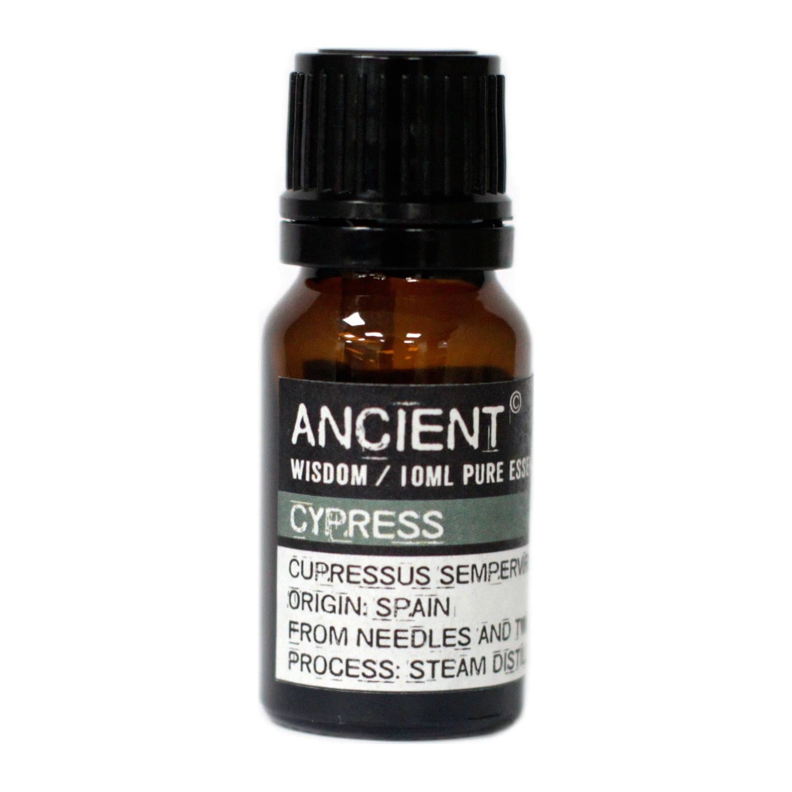 Cypress essential oil, pack of 2, 10 ml each