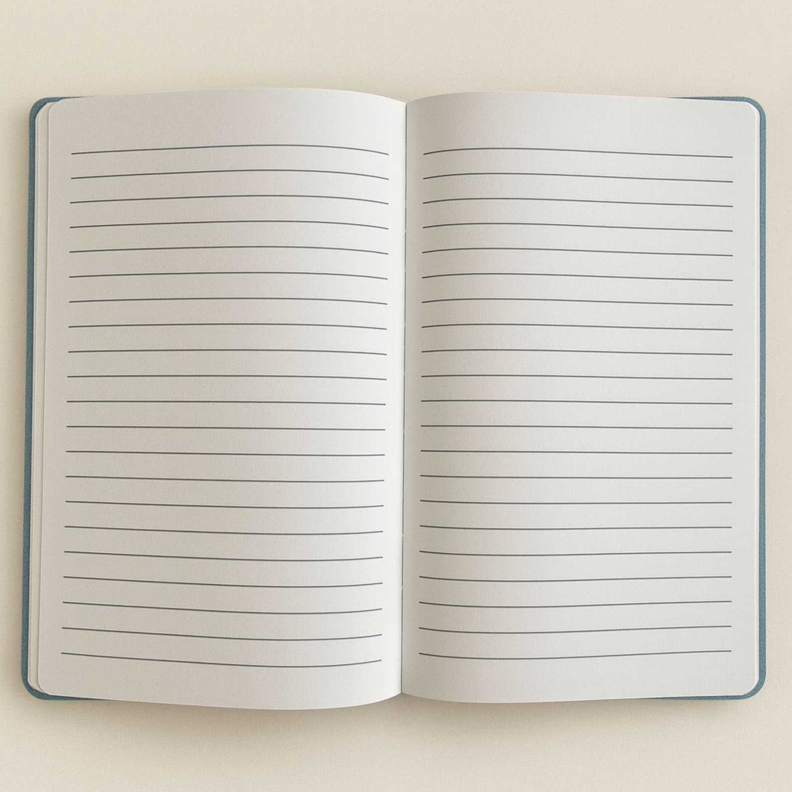 Dark blue velvet notebook embossed with Stay Wild Moon Child and a silver design