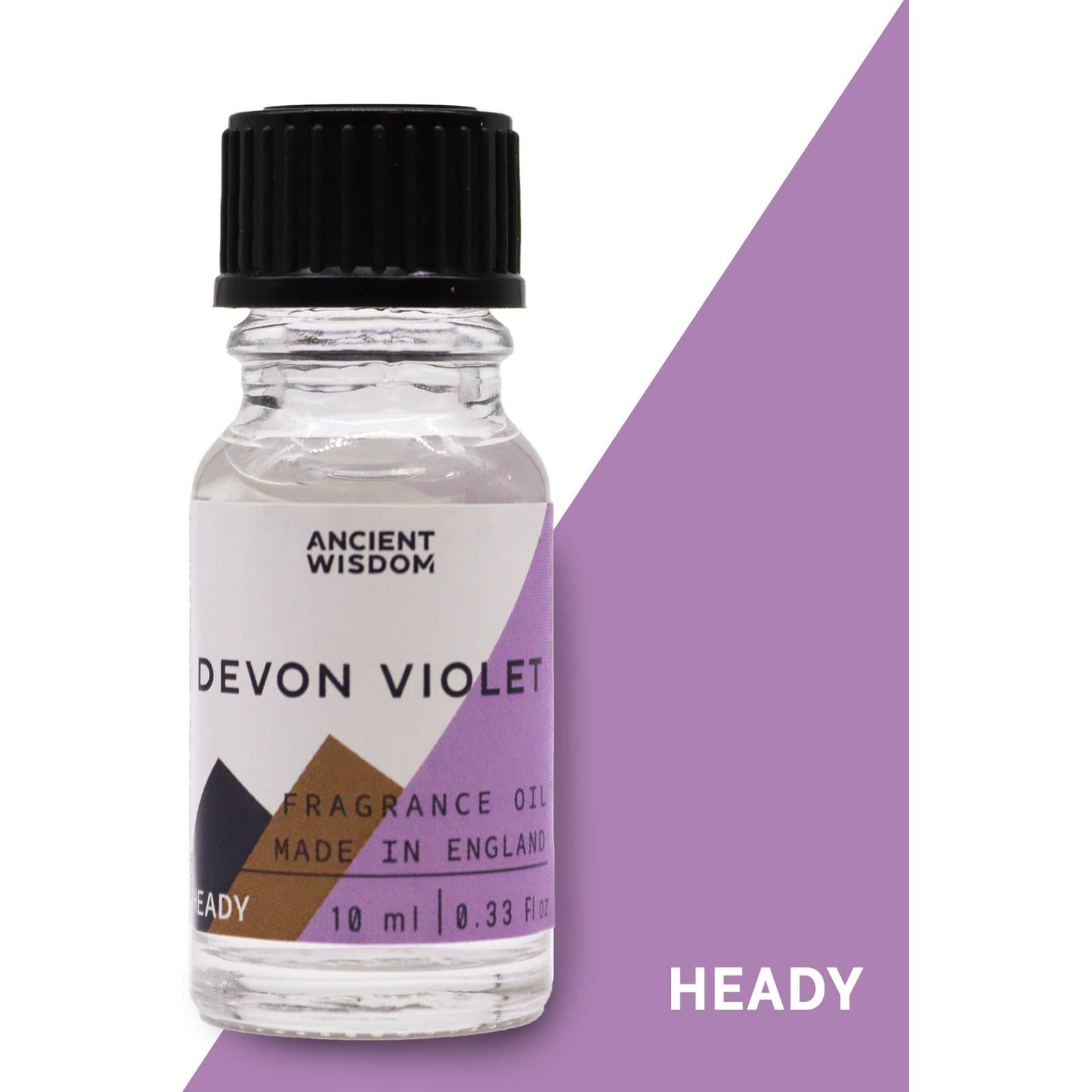 Pack of 2 Devon Violet fragrance oils, 10 ml each