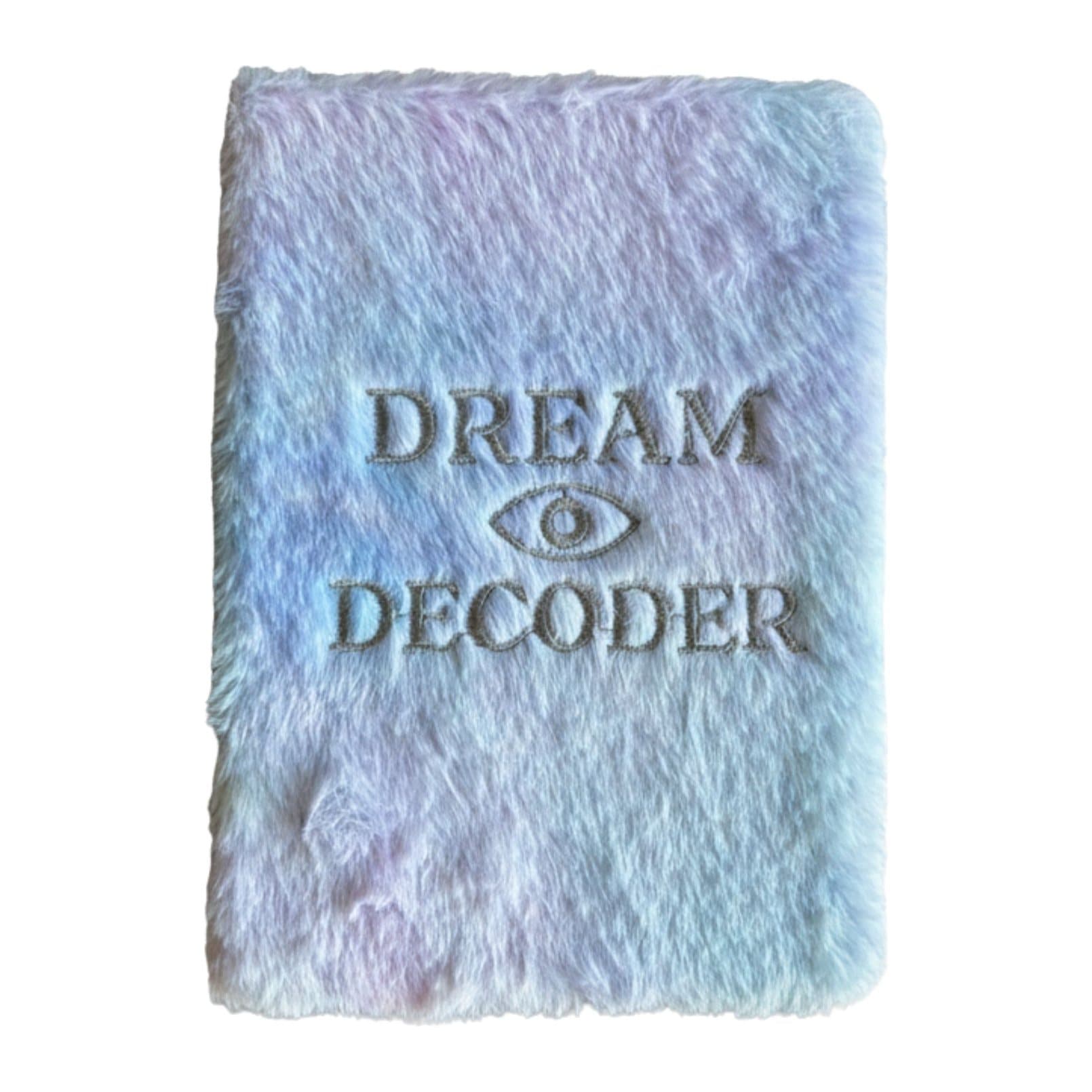 Pastel faux fur dream journal