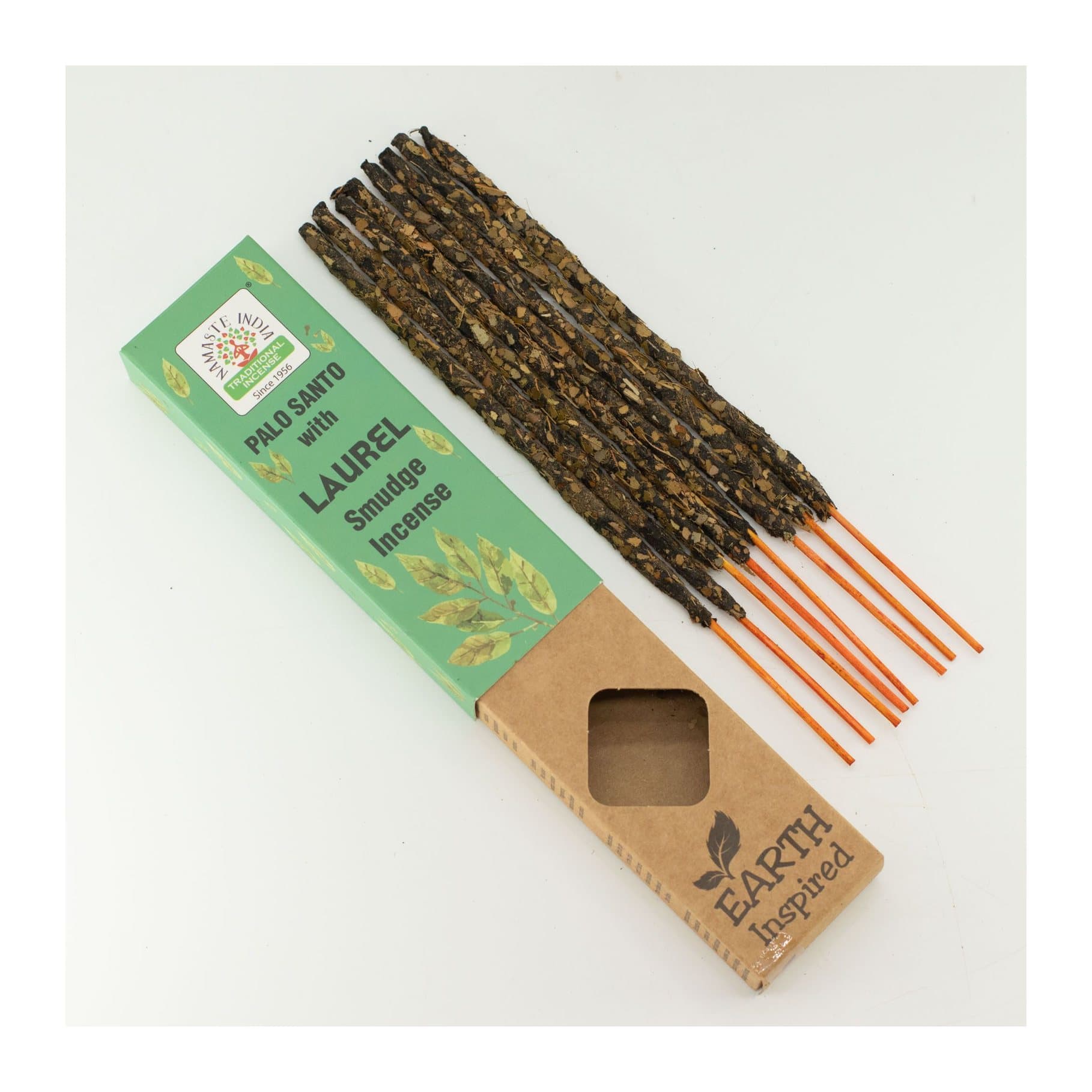 Laurel smudge incense sticks in nature-inspired packaging