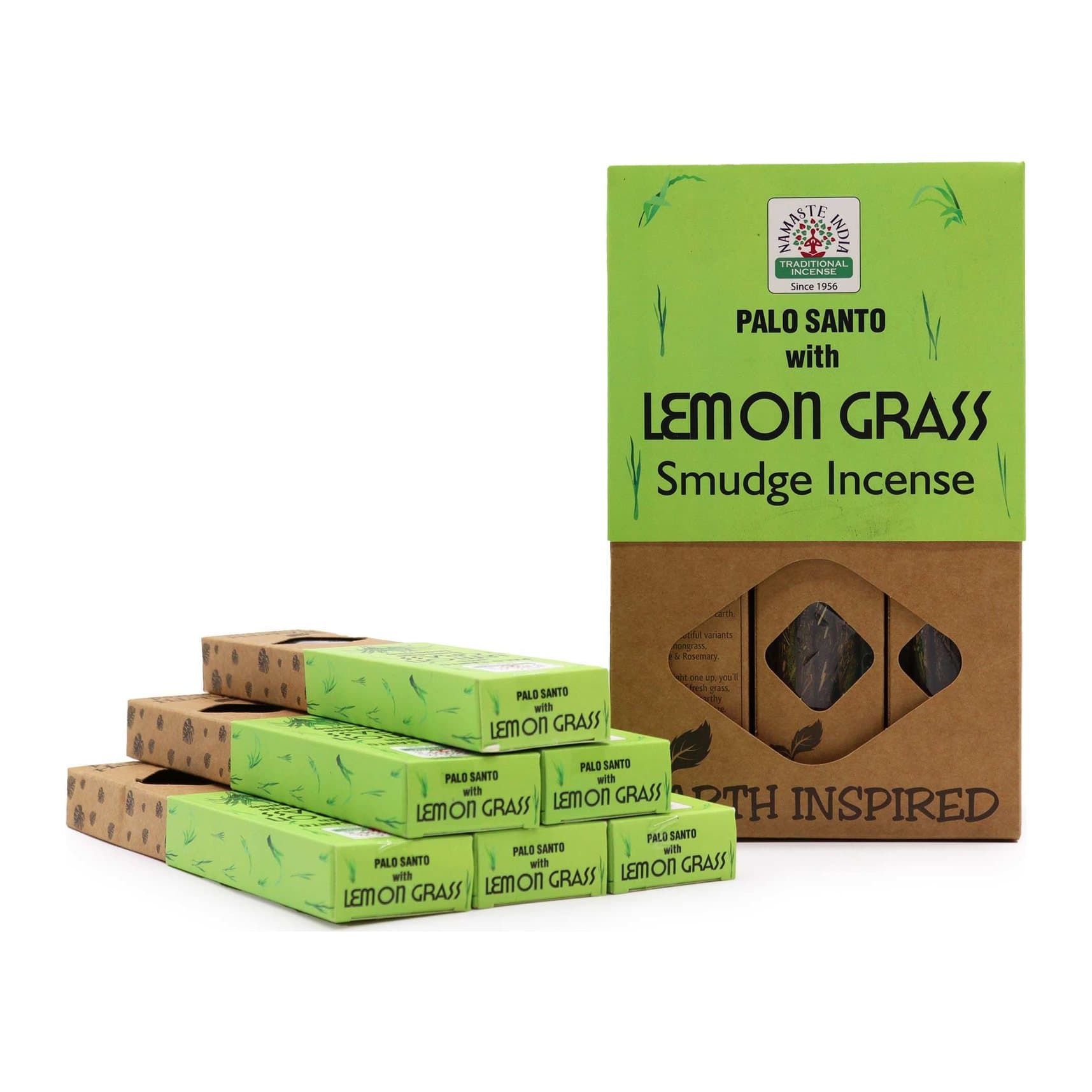 Lemongrass smudge incense sticks, pack of 2