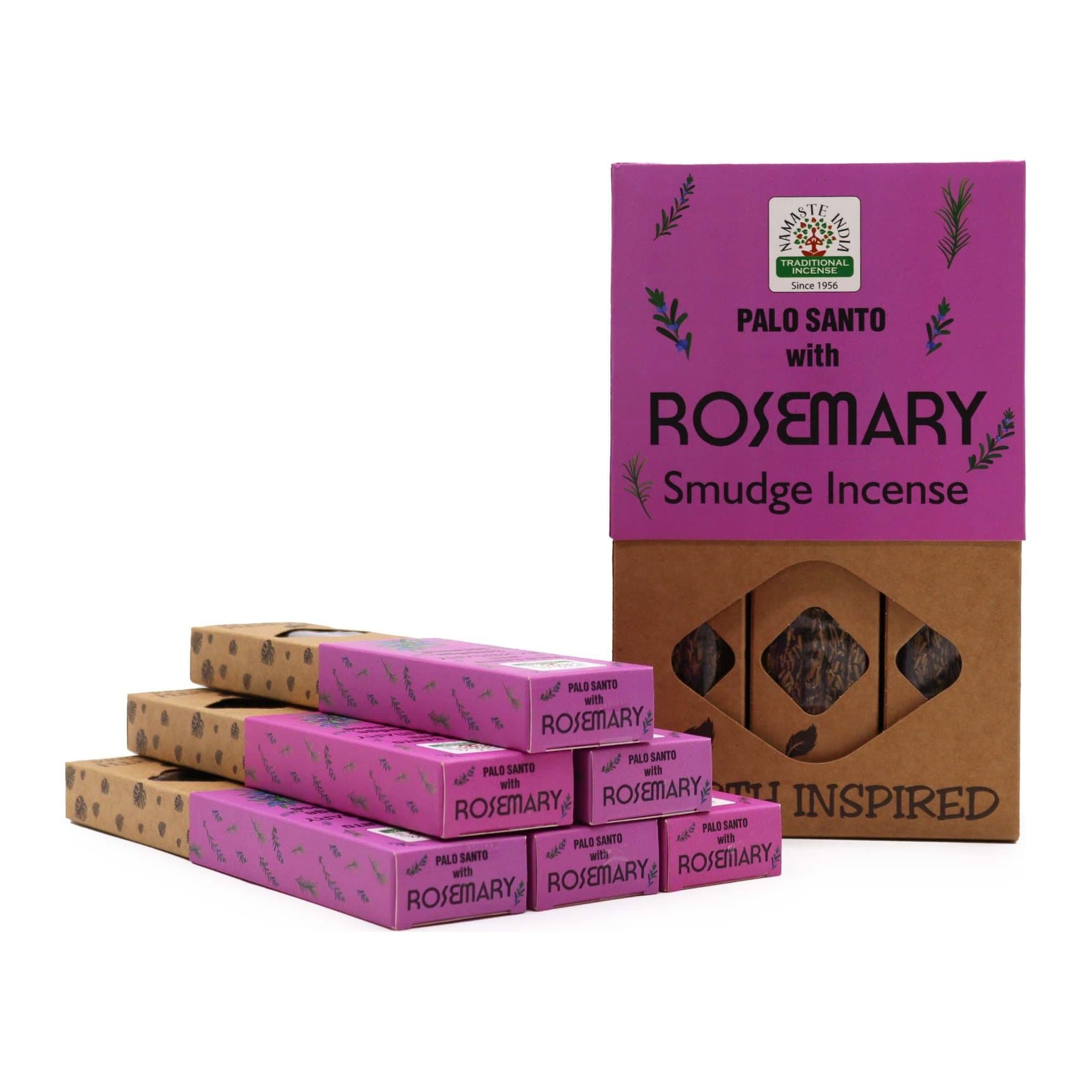 Rosemary smudge incense sticks, pack of two