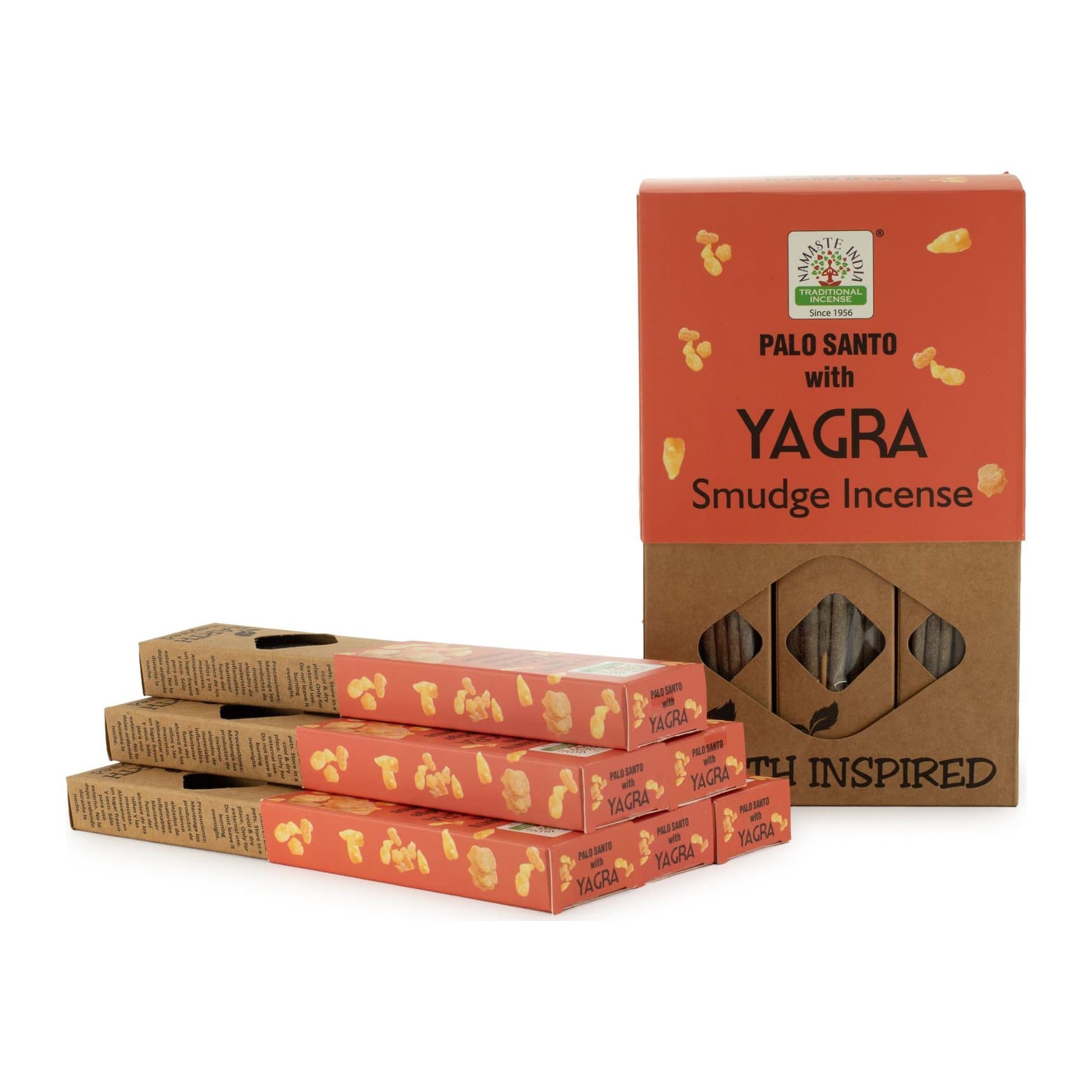 Earth Inspired Smudge Incense Yaga, pack of 2 incense sticks