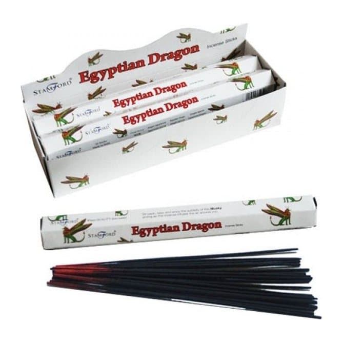 Egyptian Dragon premium incense sticks, pack of 2