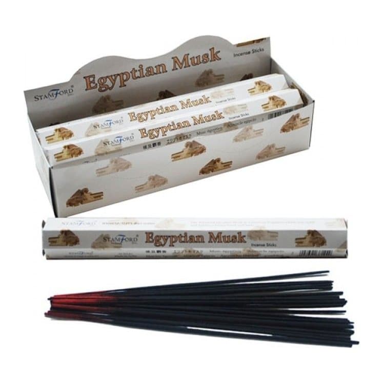Egyptian Musk incense sticks, pack of 2