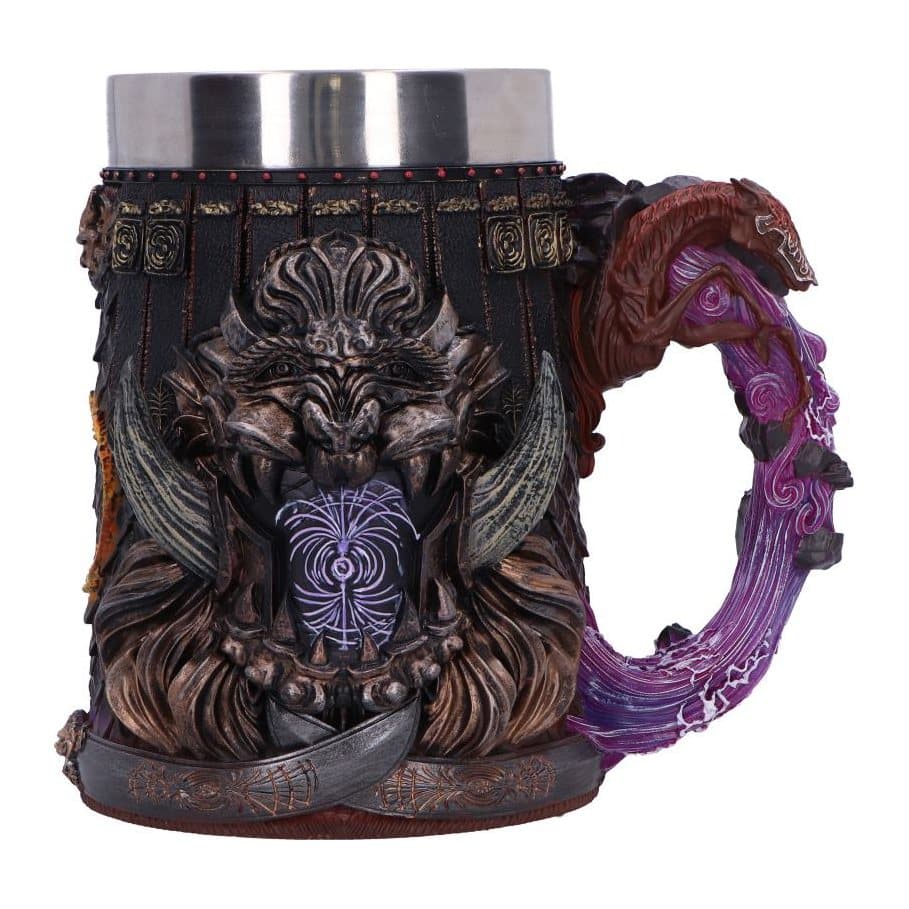 Elden Ring Radahn tankard with purple gravity sorceries on the handle