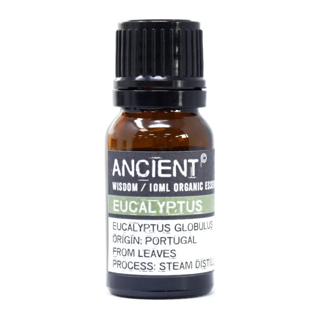 Pack of 2 organic eucalyptus essential oils, 10 ml each