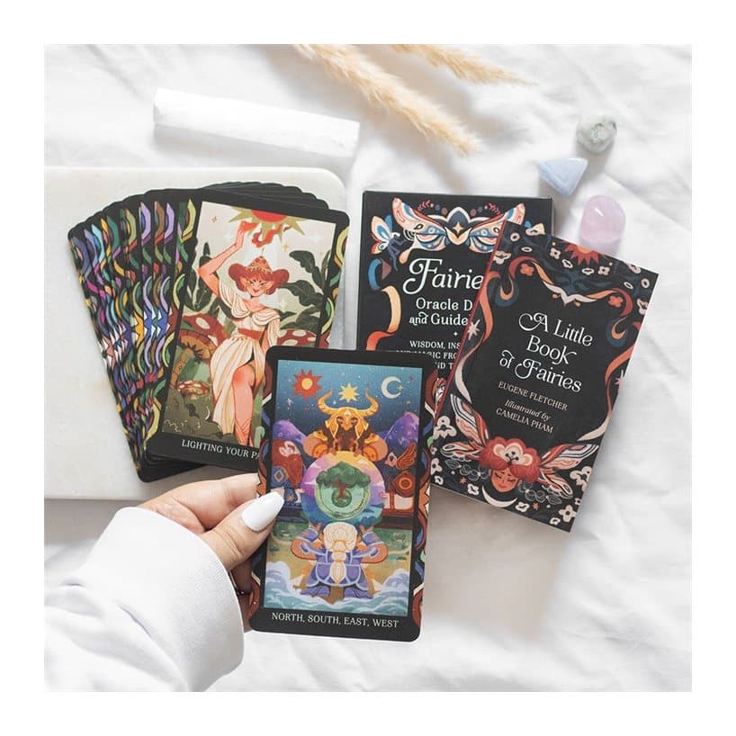 Fairies Oracle Card Deck and Guidebook set